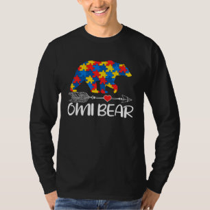 Autism Omi Bear Autistic Support Autism Awareness T-Shirt