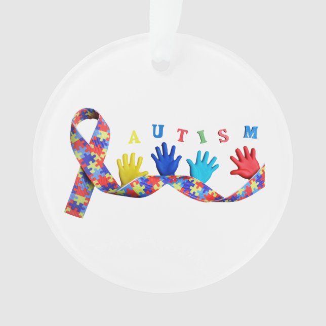 Autism Ornament (Front)
