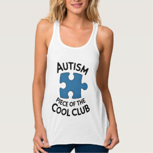 Autism Piece Of The Cool Club - Autism Awareness Singlet