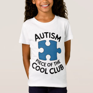 Autism Piece Of The Cool Club - Autism Awareness T-Shirt