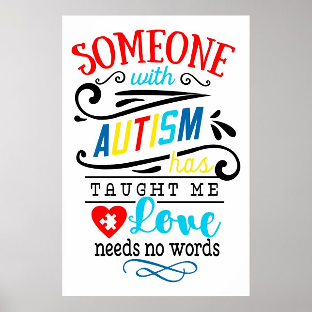 Autism  poster (Front)