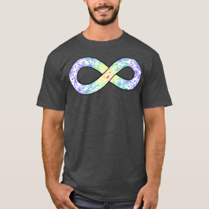Autism Pride Floral Infinity Symbol T-Shirt