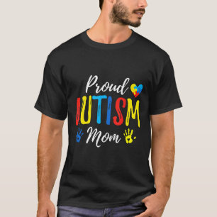 Autism-Proud Mum Autism Awareness Family Matching  T-Shirt
