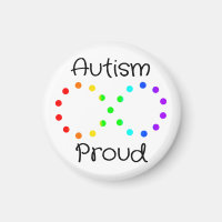 Autism Proud Neurodiversity Acceptance Rainbow