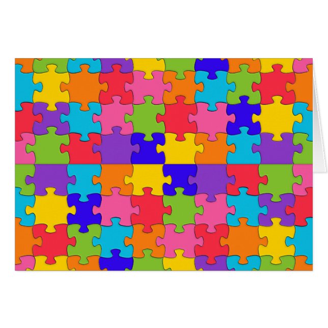 autism puzzle (Front Horizontal)