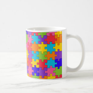 autism puzzle coffee mug