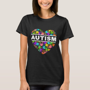 Autism-Puzzle Piece Autism Awareness Day Gifts For T-Shirt