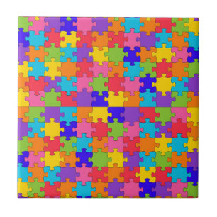 autism puzzle tile