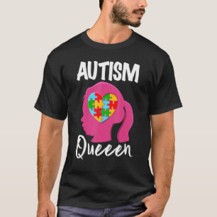 Autism Queen Girl Kids Autism Awareness 1 T-Shirt