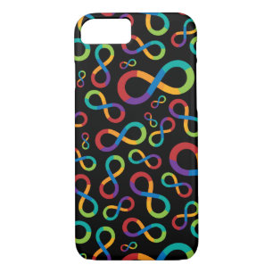 Autism Rainbow Infinity Neurodiversity Case-Mate iPhone Case