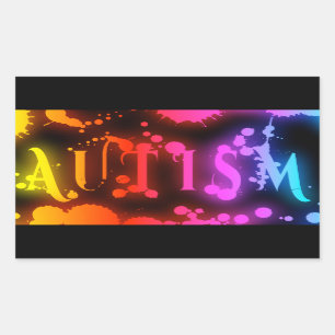 Autism Rectangle Stickers