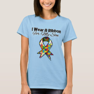 Autism Ribbon For My Son T-Shirt