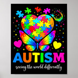 Autism seeing the world differently autism poster