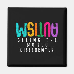 Autism Seeing The World Differently Support Autism Magnet