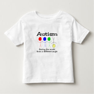 Autism Seeing The World From A Different Angle Toddler T-Shirt