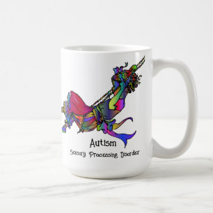 Autism: Sensory Processing Disorder mug (girl)