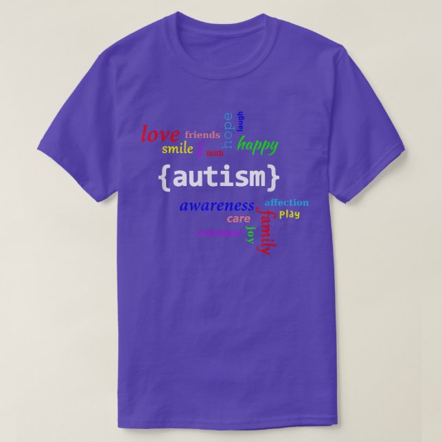 Autism Shirt - Autism Awareness Shirt for Men, Wom (Design Front)