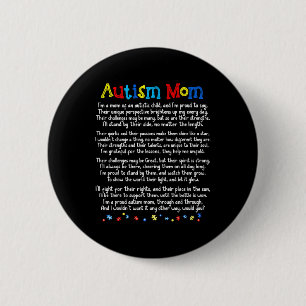 Autism Shirt Be Kind Autism Awareness Shirt For Au 6 Cm Round Badge