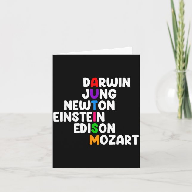 Autism Shirt for Kids - Card (Front)