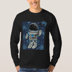 Autism Spaceman Astro Cosmo Space Autism Awareness T-Shirt