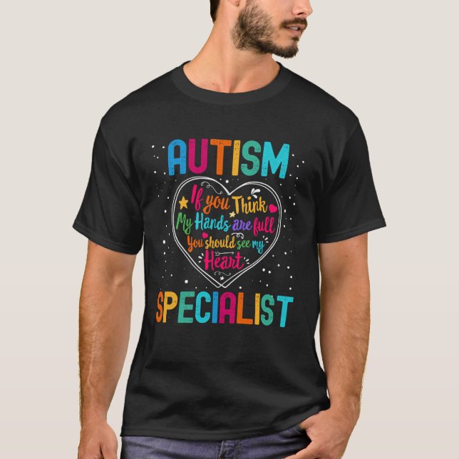 Autism Specialist Appreciation Week Back to School T-Shirt (Front)