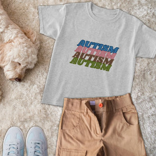 Autism Spectrum Disorder fun colourful T-Shirt