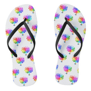 Autism Spectrum Trees Jandals