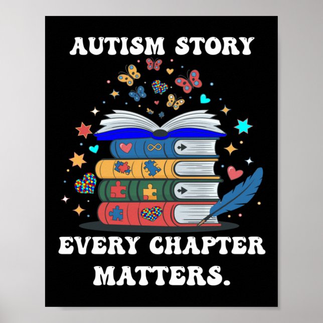 Autism Story Every Chapter S Support Special Educa Poster (Front)