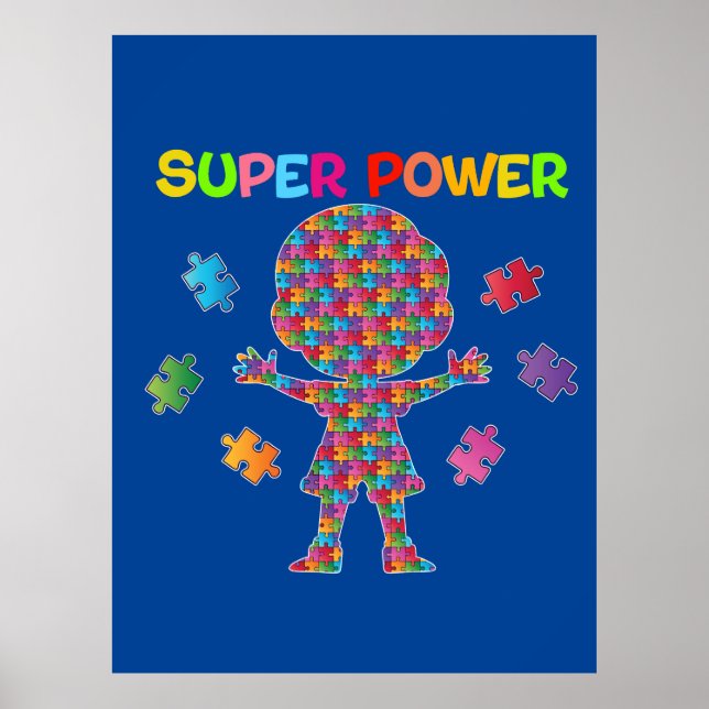 Autism, Super Power Poster (Front)