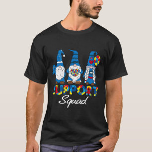 Autism Support Squad Gnomes Awareness Matching Men T-Shirt