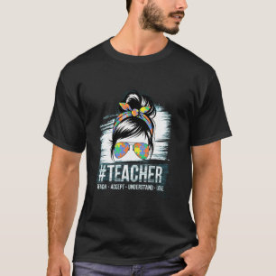 Autism Teacher Advocate Support Inclusion Educator T-Shirt