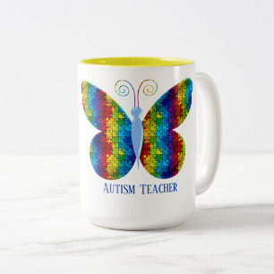 Autism Teacher Gift Mug 15 oz Mug