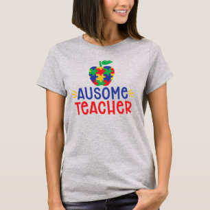Autism Teacher Women's Basic T-Shirt