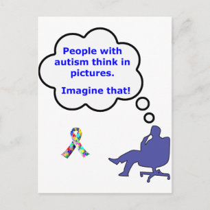Autism/Think in Pictures Postcard