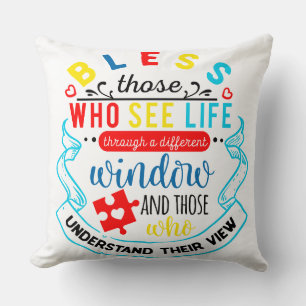 Autism - Throw Pillow 20" x 20"