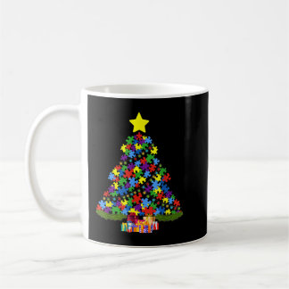 Autism Tree Christmas T  Autism Awareness s  Coffee Mug