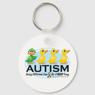 Autism Ugly Duckling Key Ring