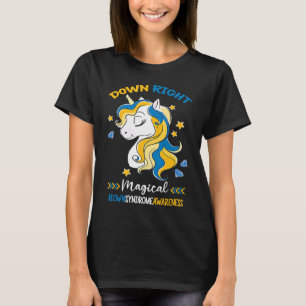 Autism Unicorn Be Kind Down Syndrome Autism Awaren T-Shirt