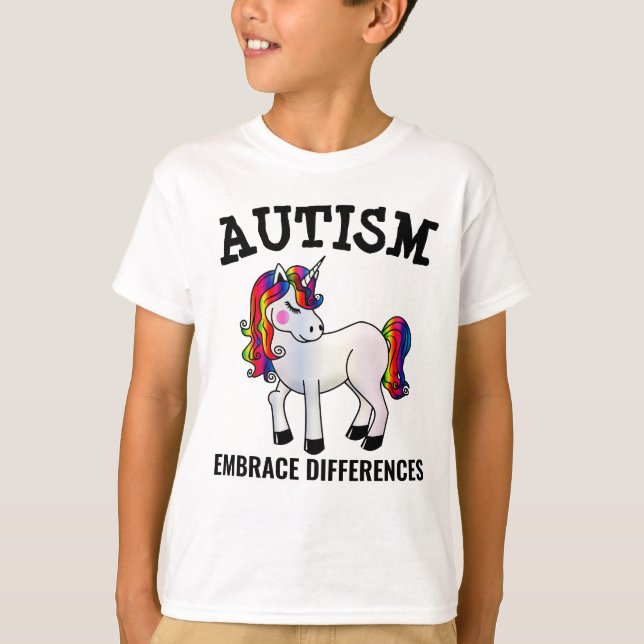 AUTISM UNICORN T-SHIRTS (Front)