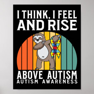 Autism Warrior Kids Puzzle Support Autism Awarenes Poster