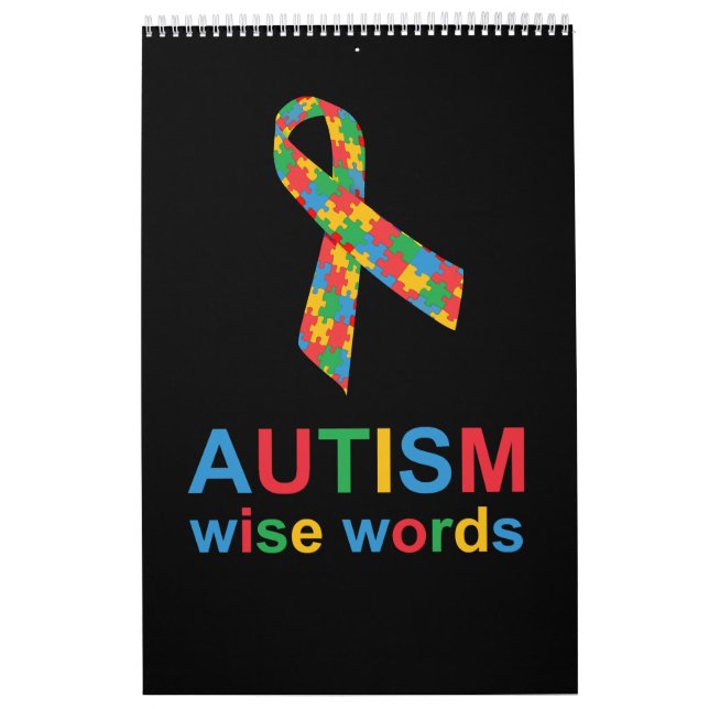 Autism Wise Words Calendar (Cover)