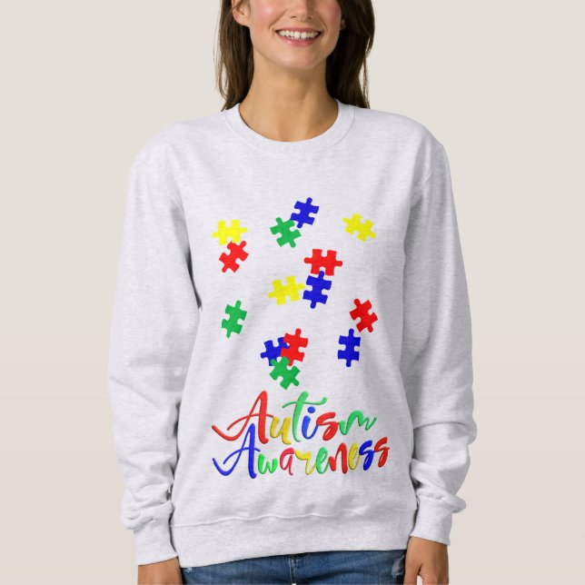 Autism - Women's Basic Sweatshirt (Front)