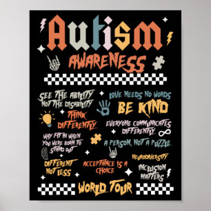 Autism World Tour  Poster