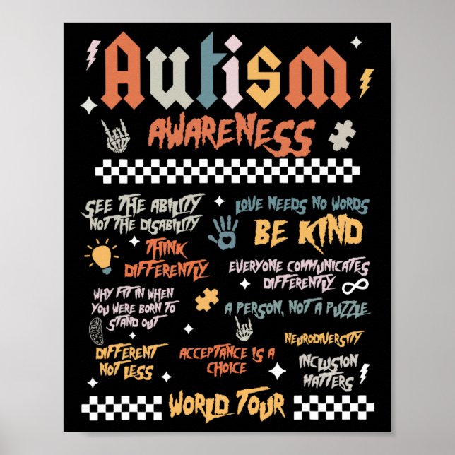 Autism World Tour  Poster (Front)