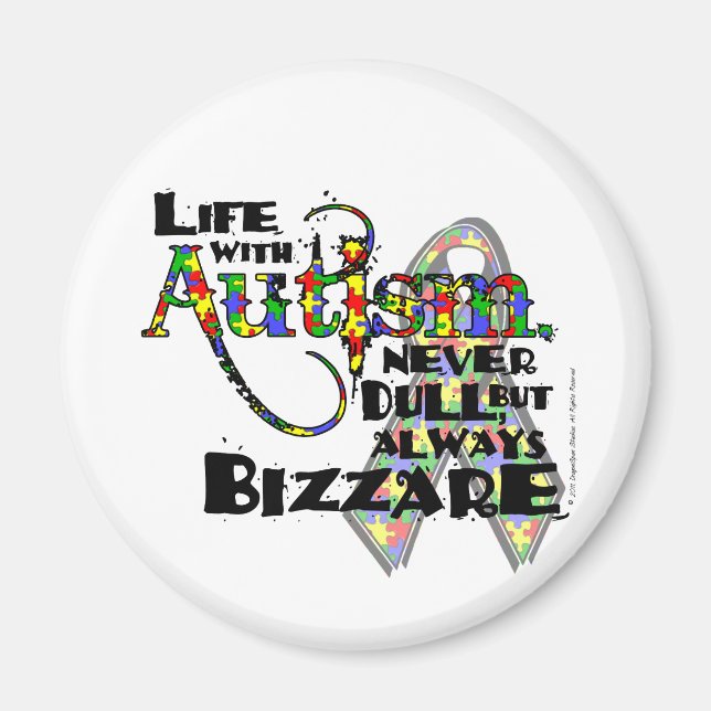 AutismTShirt Magnet (Front)