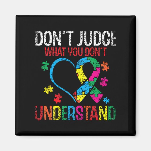 Autist Support Autism 1  Magnet (Front)