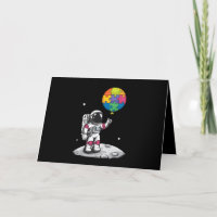 Autistic Astronaut Balloon Space Autism Awareness