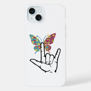 Autistic Autism Butterfly Autism Awareness iPhone 15 Plus Case