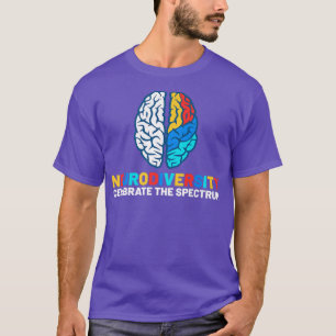 Autistic Awareness Month Neurodiversity ADHD ASD A T-Shirt