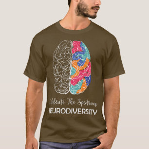 Autistic Awareness Month Neurodiversity ADHD ASD A T-Shirt
